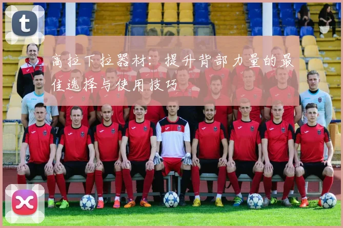 高拉下拉器材：提升背部力量的最佳选择与使用技巧